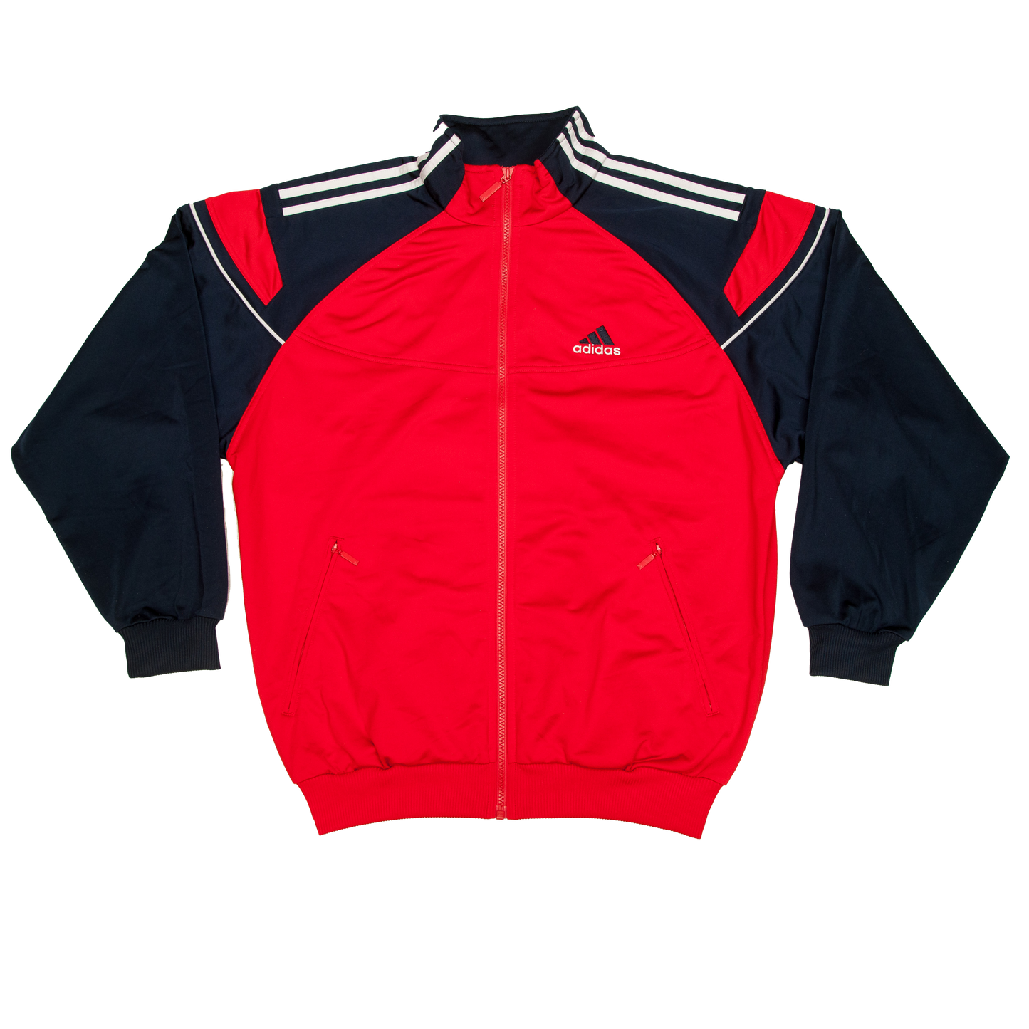 Vintage Y2K Adidas verkkatakki (M)