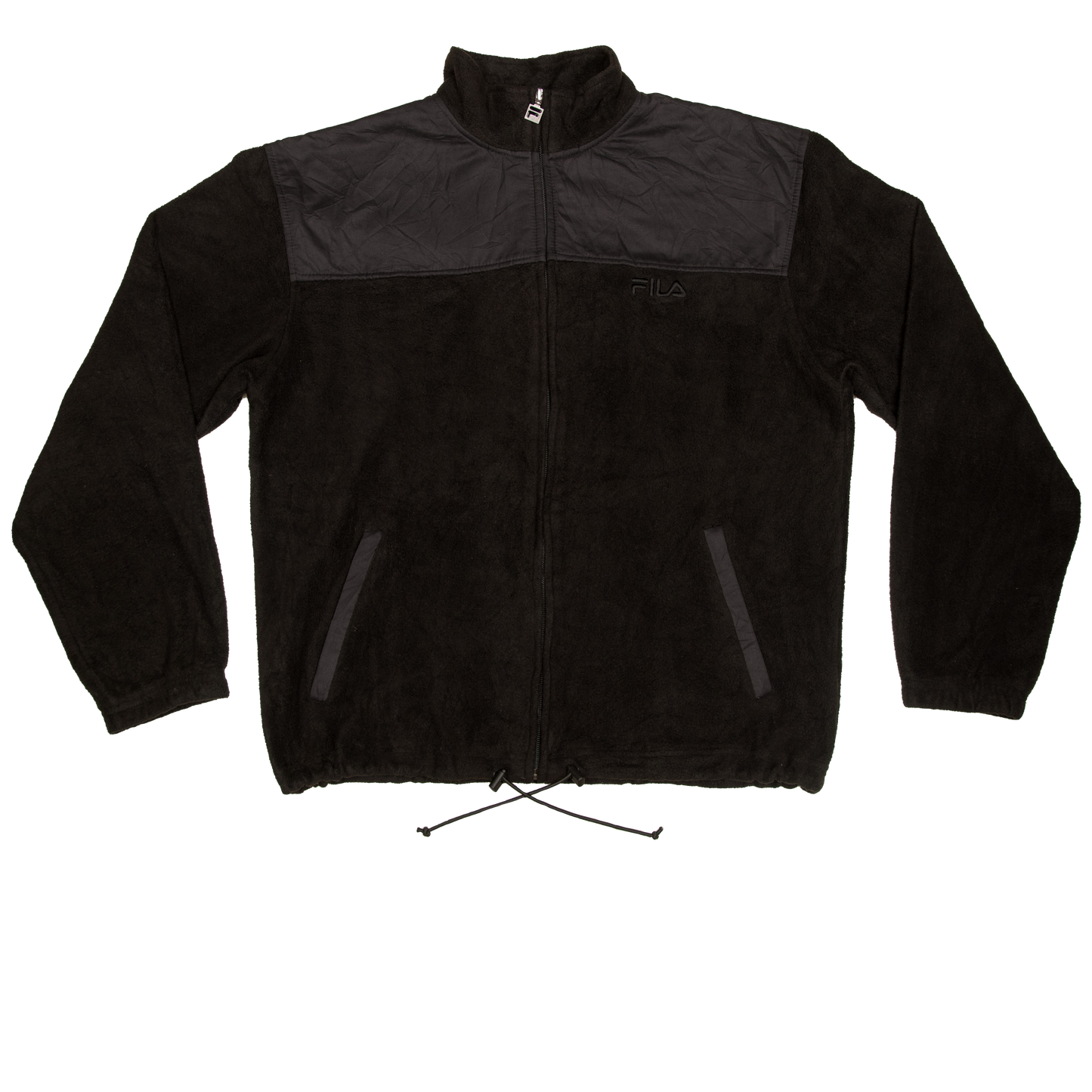 Vintage Y2K Fila fleecetakki (M)