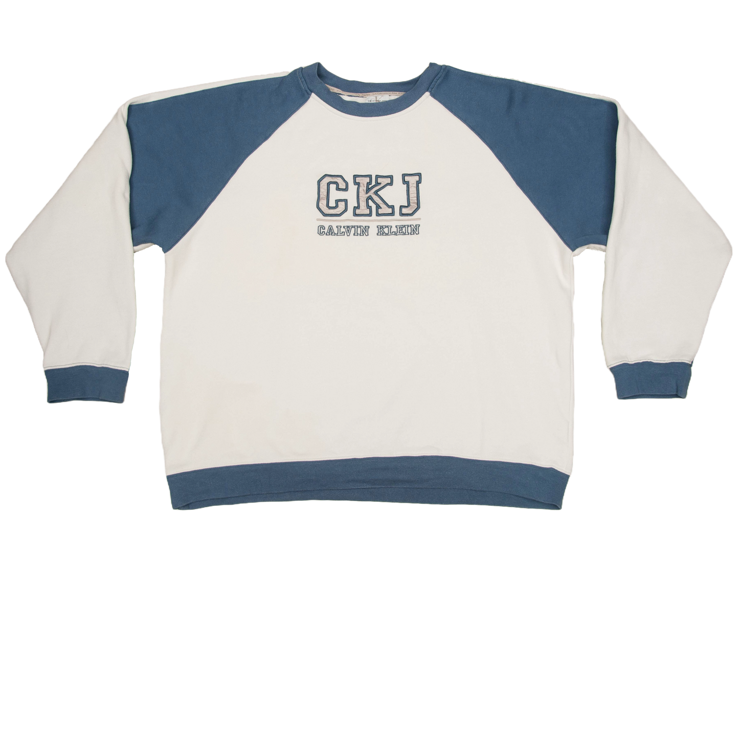 Y2K Calvin Klein Jeans collegepaita (L)