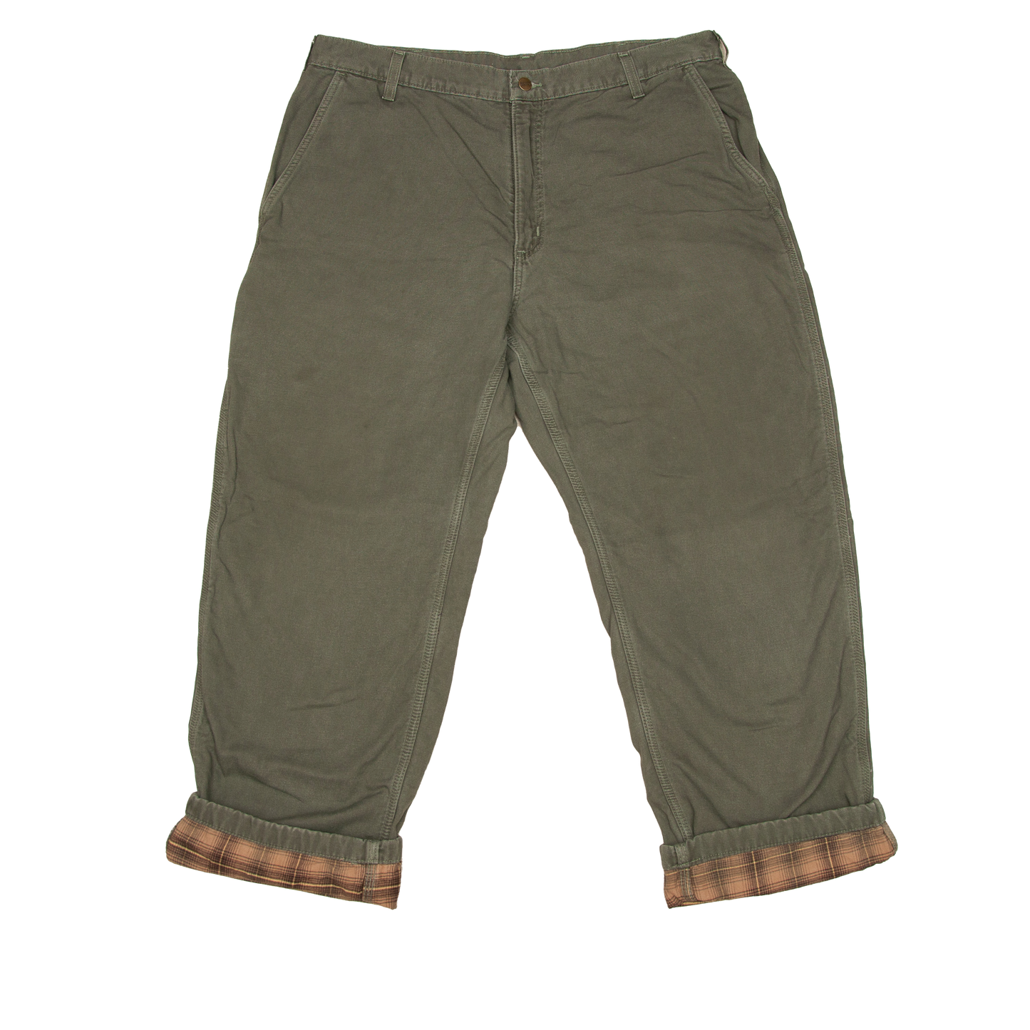 Y2K Carhartt työhousut flanellivuorella (39x30)