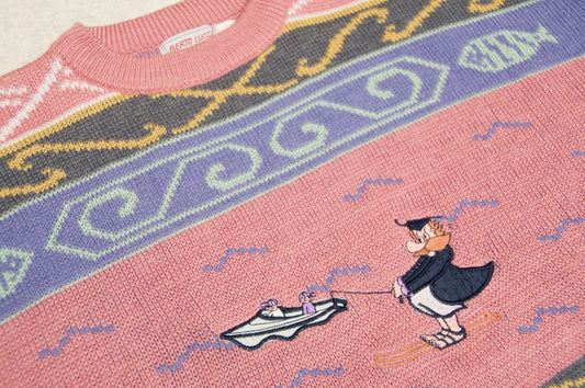 Vintage Berto Lucci neule 90-luvulta (XL)