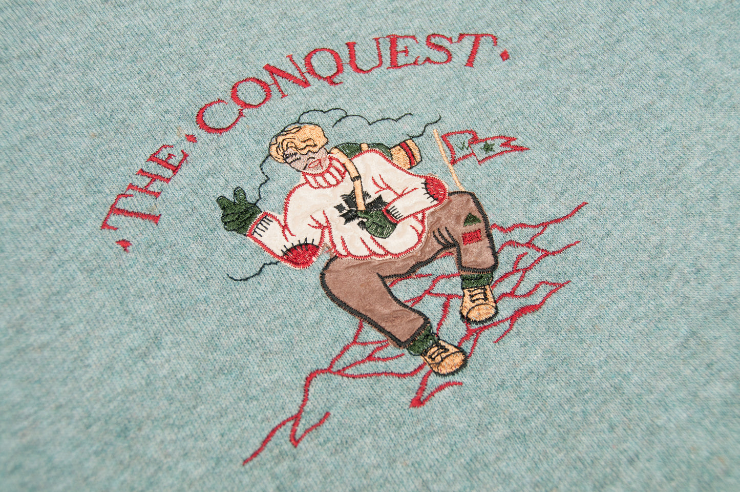 Vintage The Conquest villapaita 90-luvulta (XL)