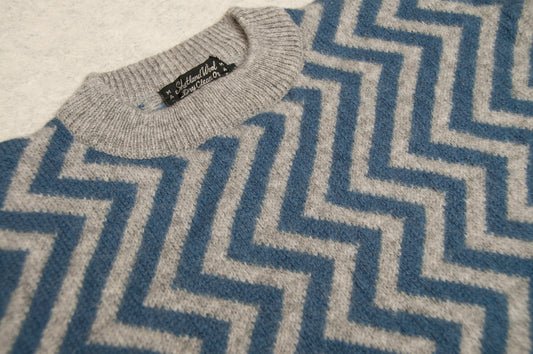 Vintage Shetland Wool villapaita 80-luvulta (M)