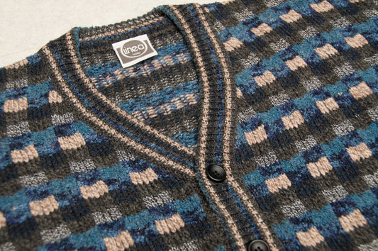 Vintage Linea Uomo villaneuletakki 80-luvulta (XL)