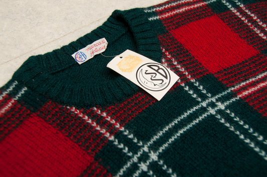 Vintage Marca di Fiducia villapaita 70-luvulta (S)