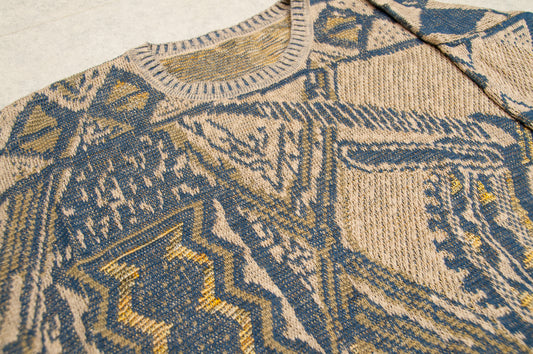 Vintage italialainen neulepaita 80-luvulta (S)