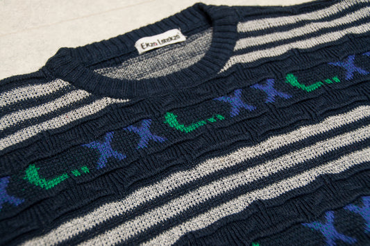 Vintage Ekzo Lorenzo neulepaita 80-luvulta (M)