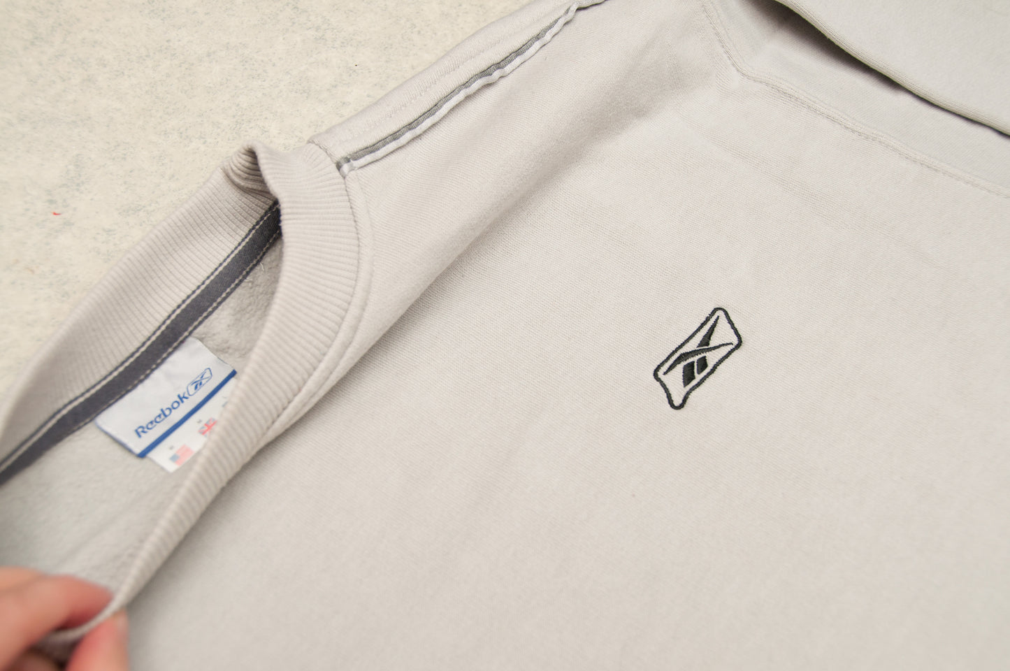 Y2K Reebok collegepaita (M)