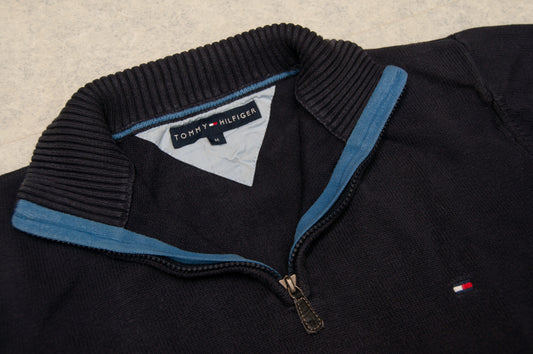 Y2K Tommy Hilfiger puuvillaneule (S)