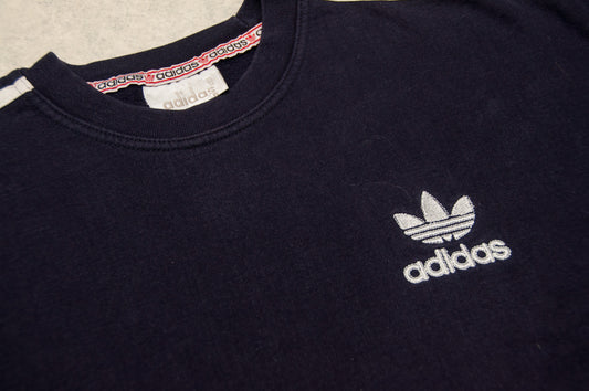 Vintage Adidas collegepaita 80-luvun lopulta (M)