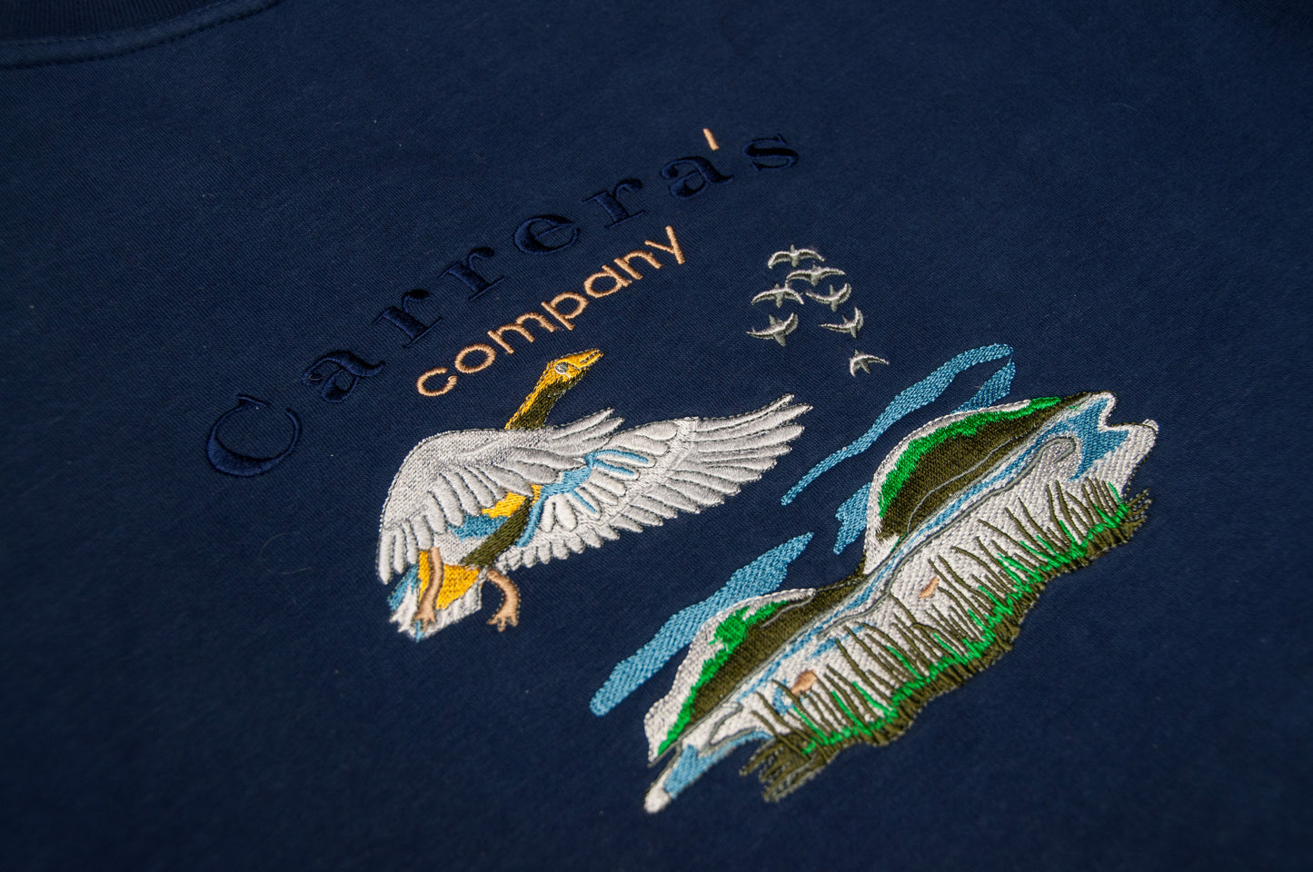 Vintage Carrera´s Company collegepaita 90-luvulta (M)