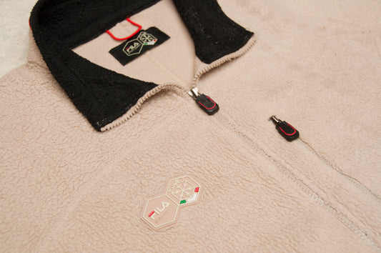 Vintage Fila F.I.S.I. fleecetakki 90-luvulta (M)
