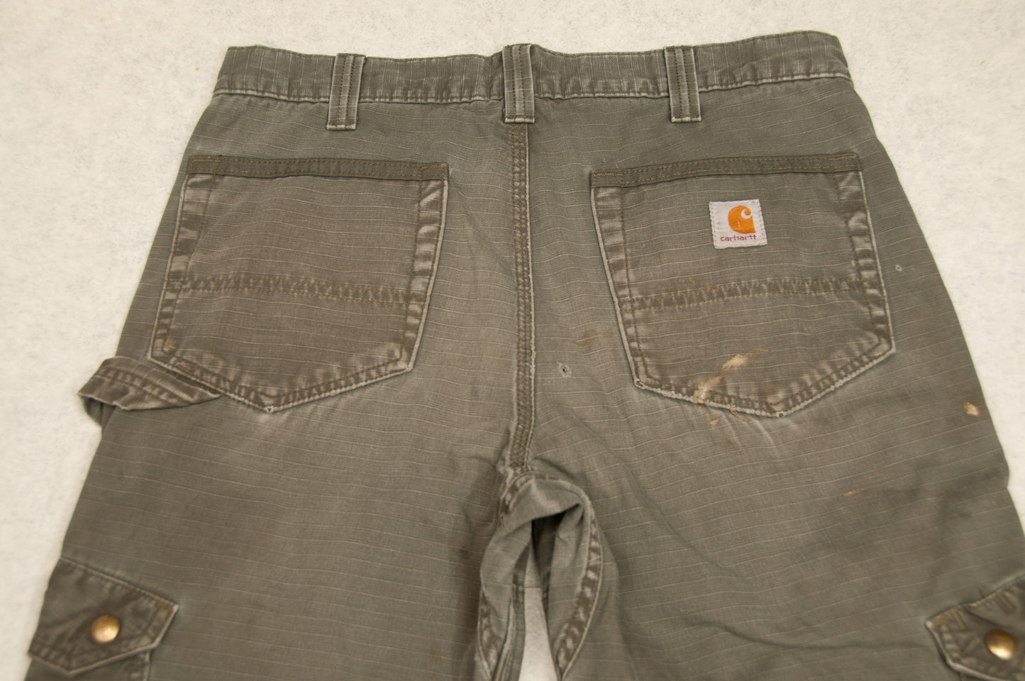 Carhartt Double Front työhousut flanellivuorella (32x32)