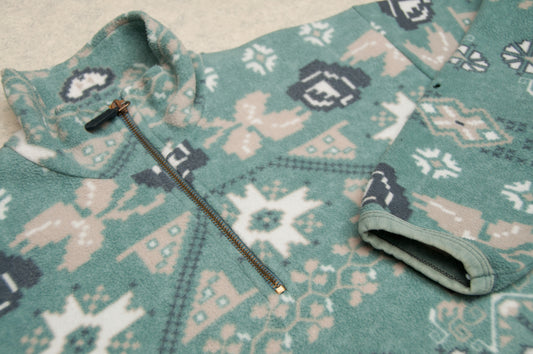 Vintage fleecepaita 90-luvulta (S)