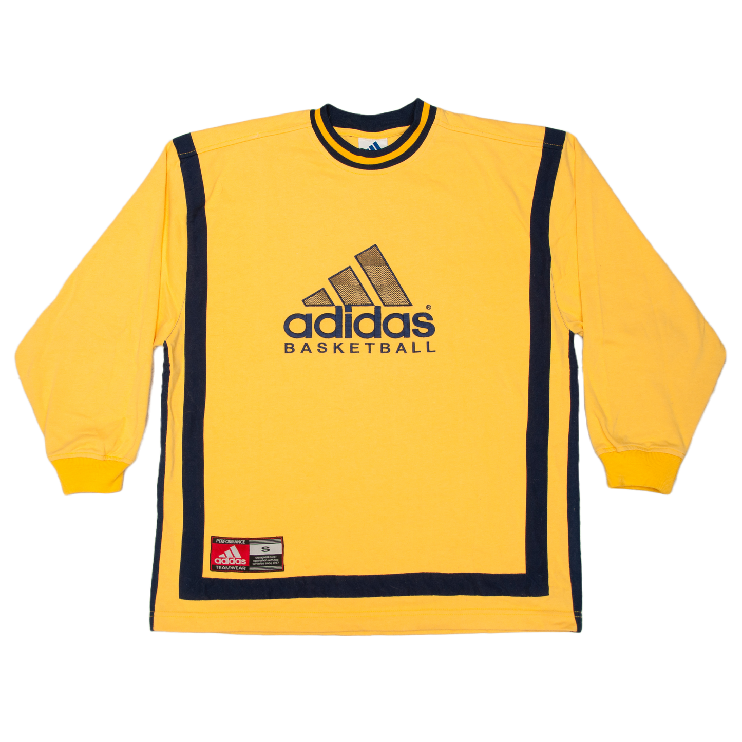 Vintage Adidas Basketball collegepaita 90-luvulta (S)