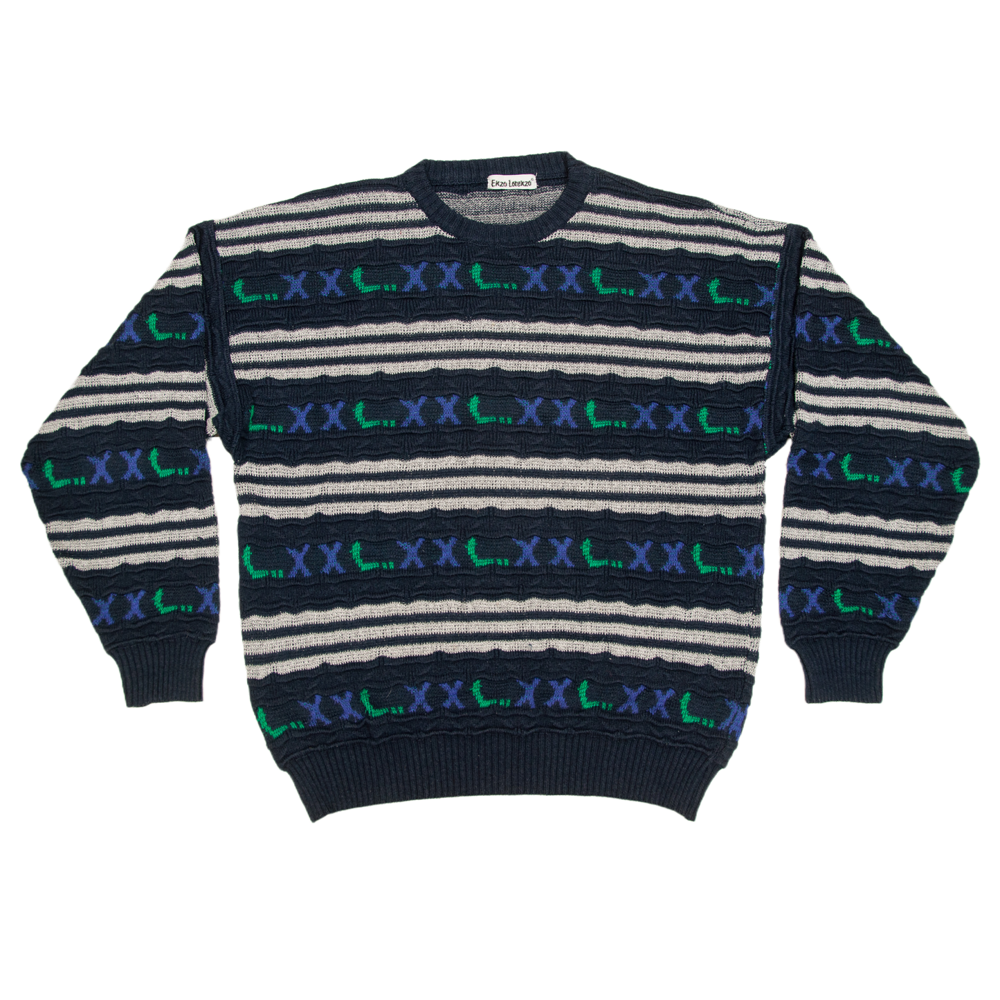 Vintage Ekzo Lorenzo neulepaita 80-luvulta (M)