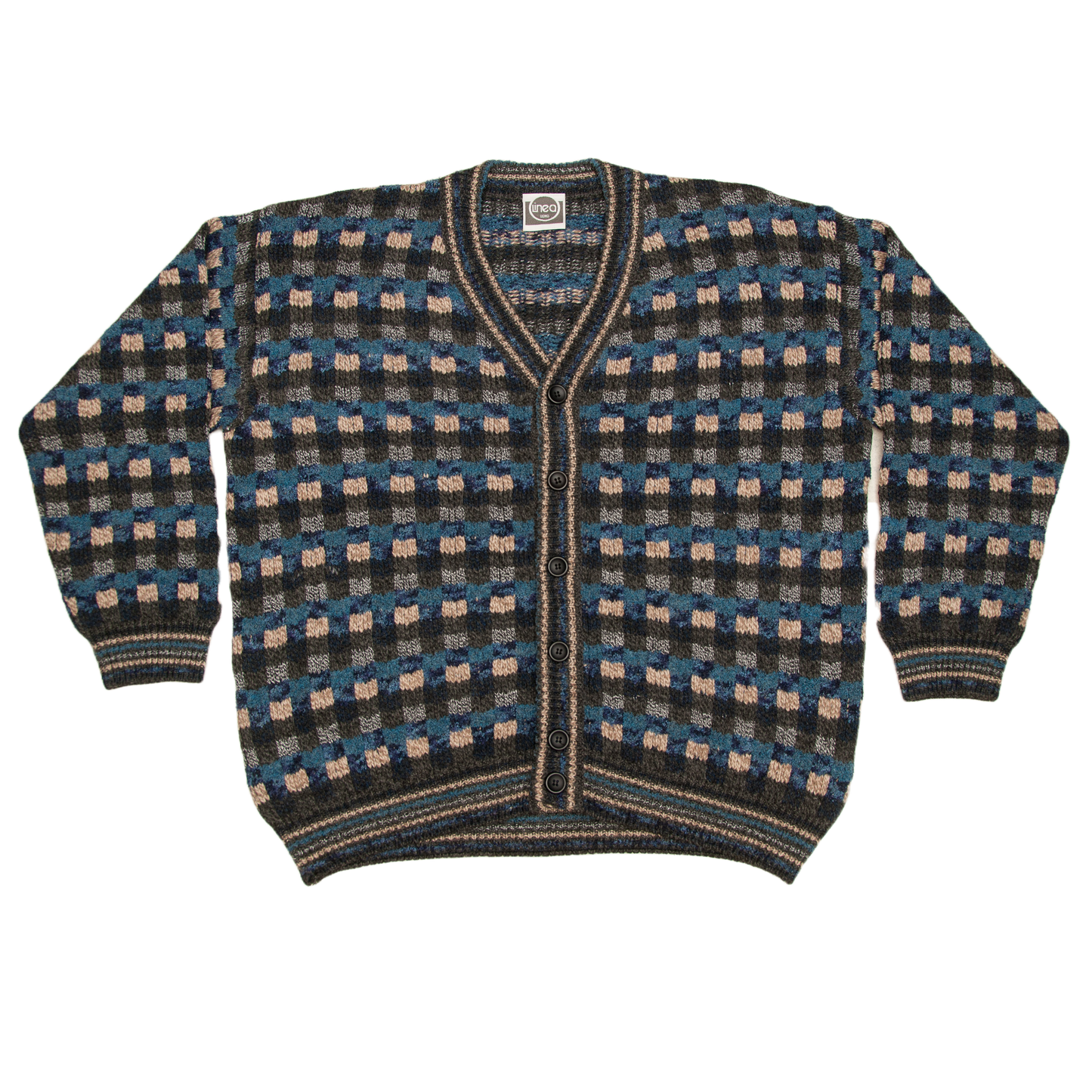 Vintage Linea Uomo villaneuletakki 80-luvulta (XL)