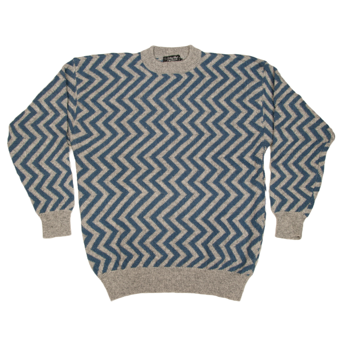 Vintage Shetland Wool villapaita 80-luvulta (M)