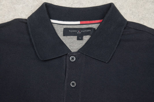 Y2K Tommy Hilfiger Sport pikeepaita (XS)
