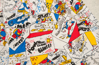 Vintage POW! THANG! CLANG! shortsit 80-luvulta (XS)