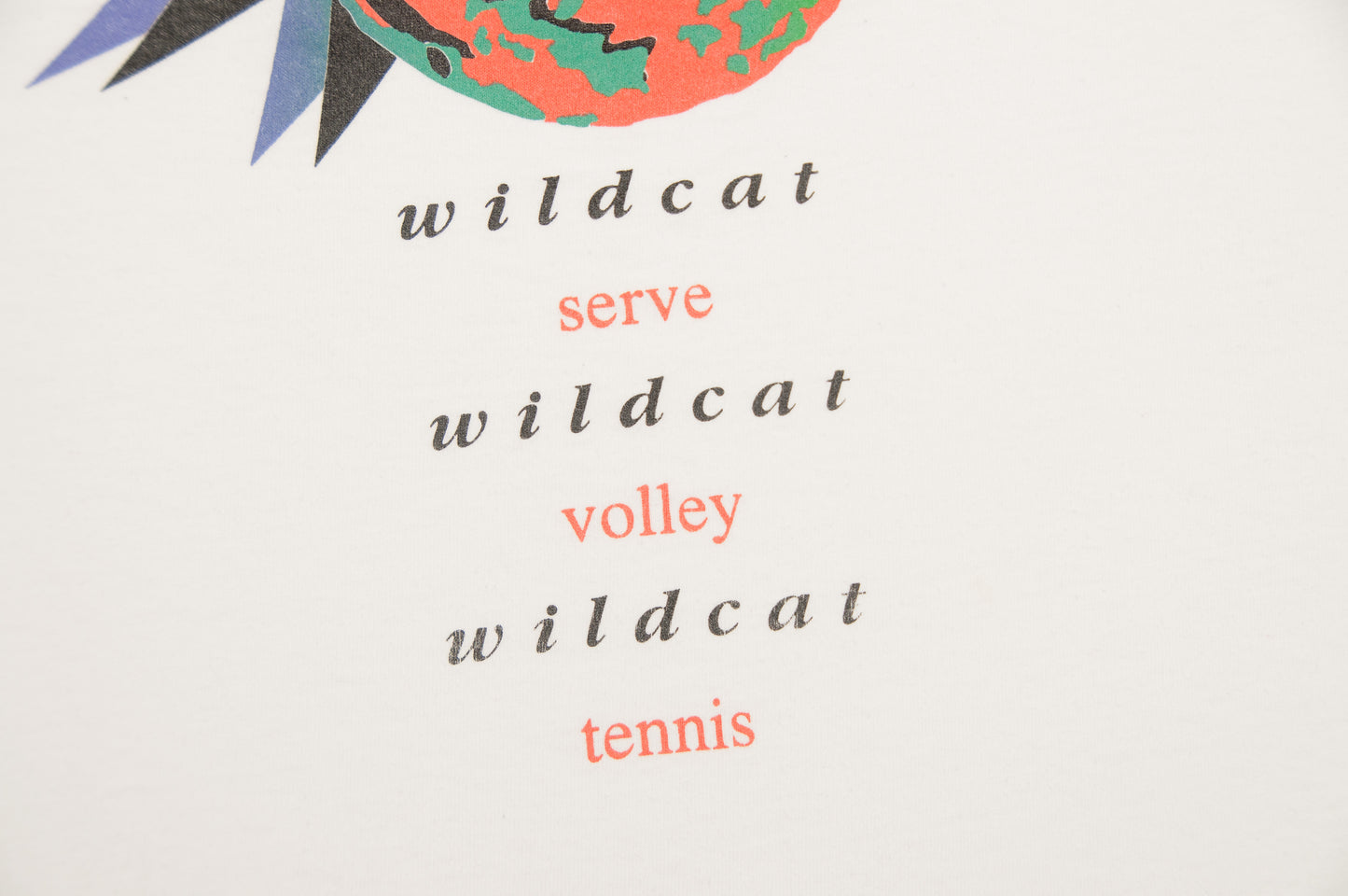 Vintage Wildcat Tennis paita 90-luvulta (M)