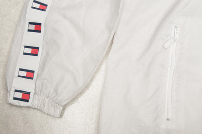 Vintage Tommy Hilfiger tuulitakki 90-luvulta (L)