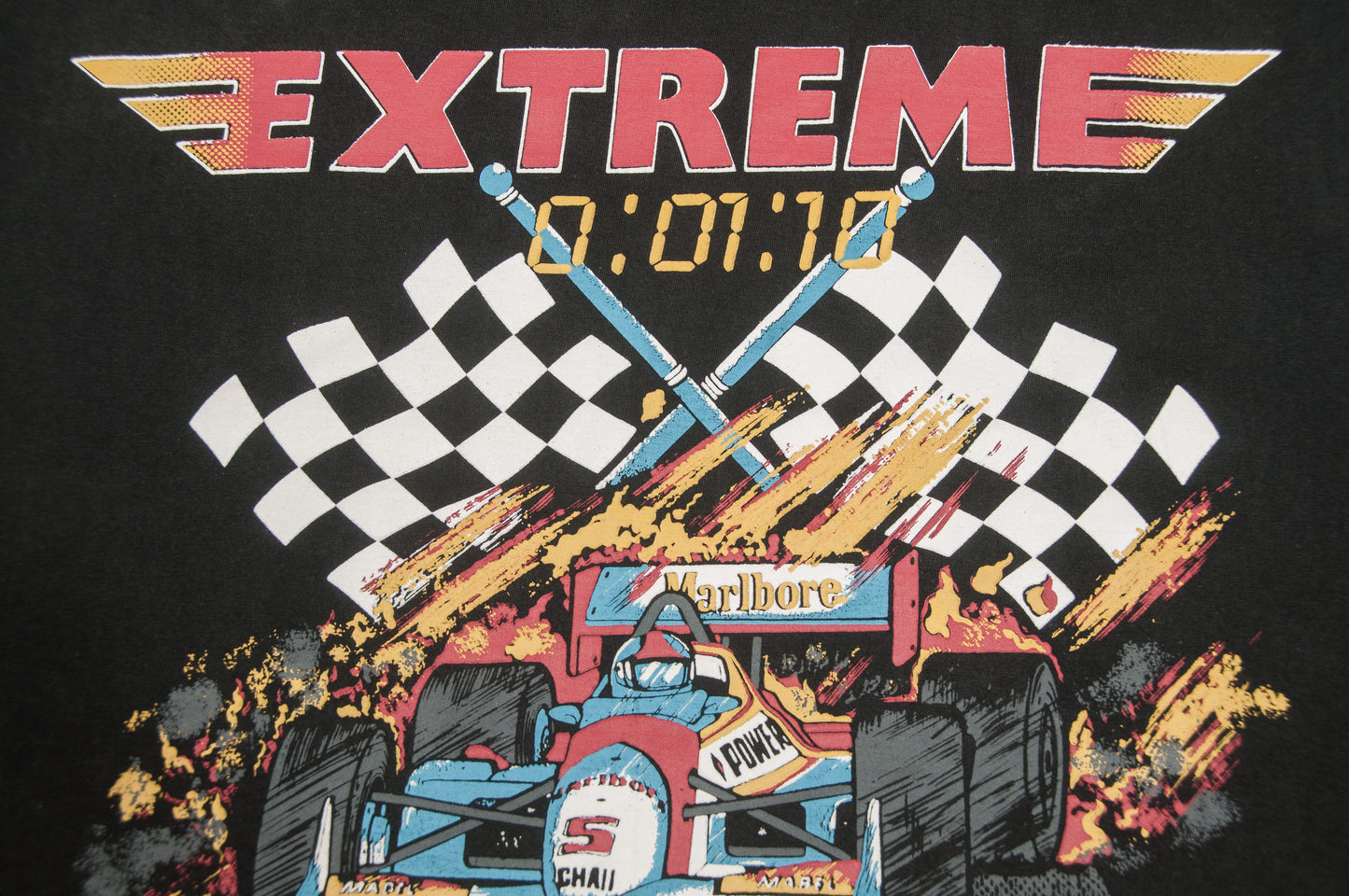 Vintage Extreme Motor Cars Racing paita 90-luvulta (S)