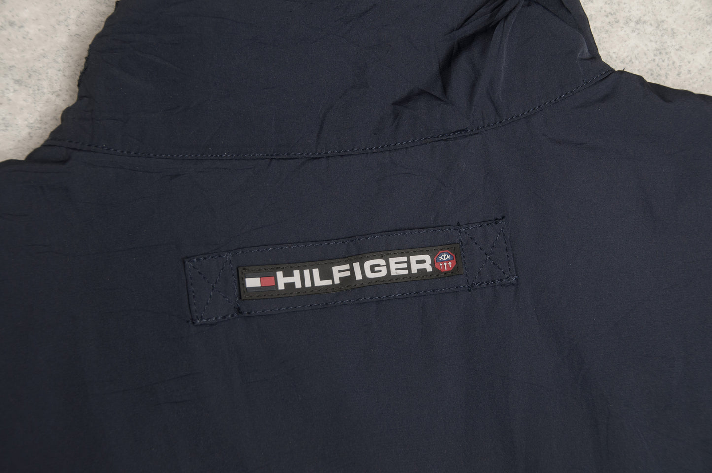 Vintage Y2K Tommy Hilfiger Cold Stop fleecepaitatakki (XXL)