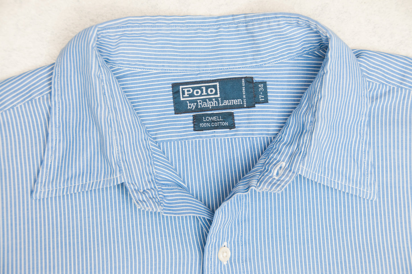 Vintage Polo by Ralph Lauren Lowell Shirt kauluspaita 90-luvulta (L)