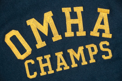 Vintage Canada Sportswear x OMHA Champs varsitytakki 90-luvulta (XXL)