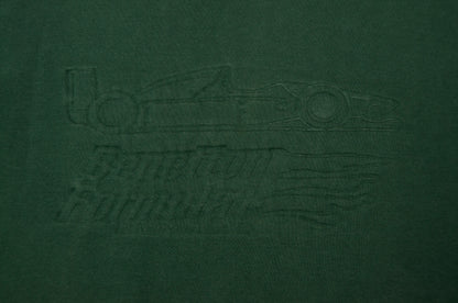 Vintage Benetton Formula 1 Racing Team collegepaita 90-luvulta (S)