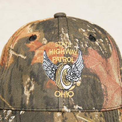 State Highway Patrol Ohio x Mossy Oak Break Up lippalakki (S-XXL)