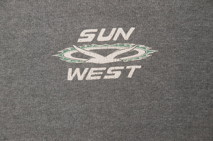 Vintage Sun West collegepaita 90-luvulta (L)