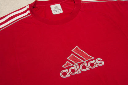 Vintage Y2K Adidas t-paita (L)