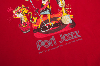 Vintage Y2K Pori Jazz 2002 t-paita (L)