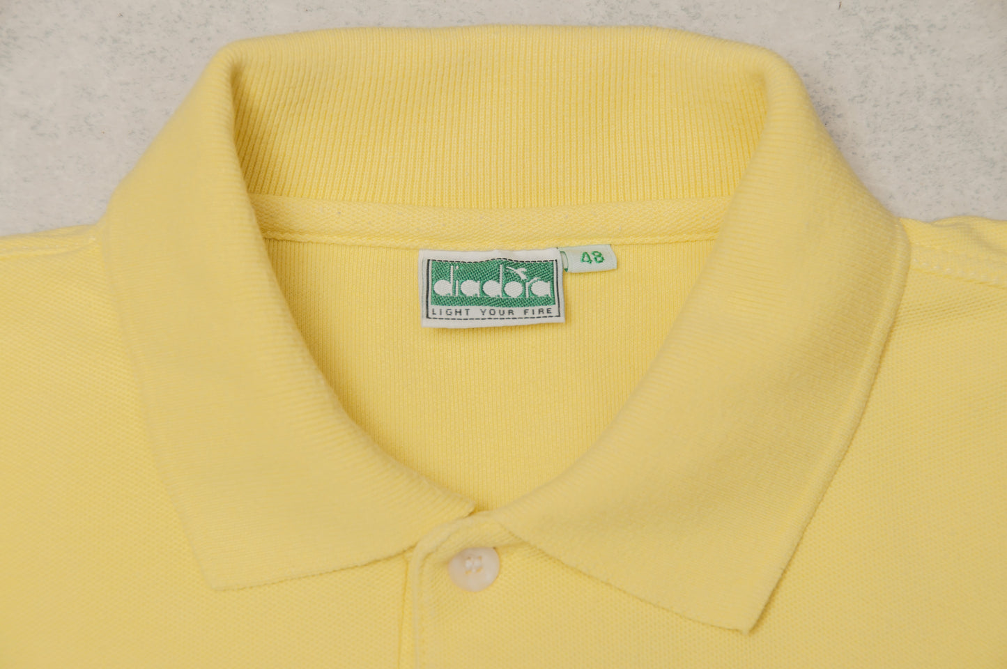 Vintage Diadora pikeepaita 90-luvulta (L)