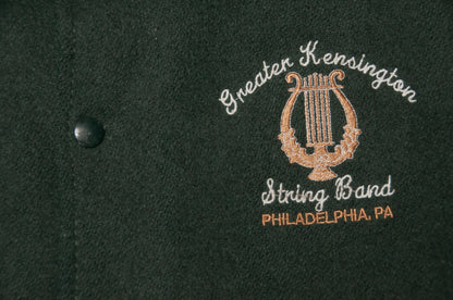Vintage Y2K Game Sportswear x Greater Kensington String Band varsitytakki (L)