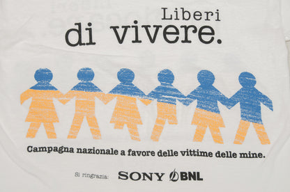 Vintage Liberi di giocare t-paita 90-luvulta (XXS)