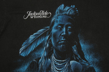 Vintage Jackson Hole Wyoming t-paita 90-luvulta (XS)