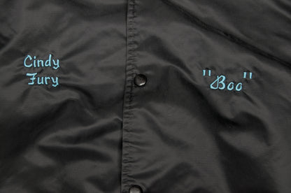 Vintage Y2K Game Sportswear x Step Aside Stables satiinitakki (M)