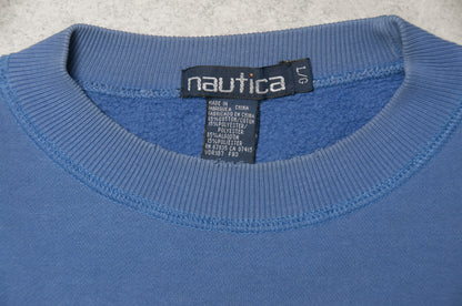 Vintage Nautica - Team Nautica USA collegepaita 90-luvulta (XL)