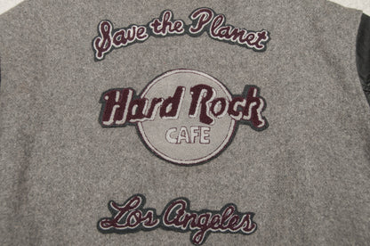 Vintage Hard Rock Cafe Los Angeles varsitytakki 90-luvulta (L)