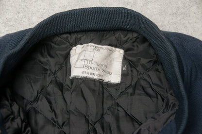 Vintage Holloway x Amanda Addler varsitytakki 80-luvulta (L)