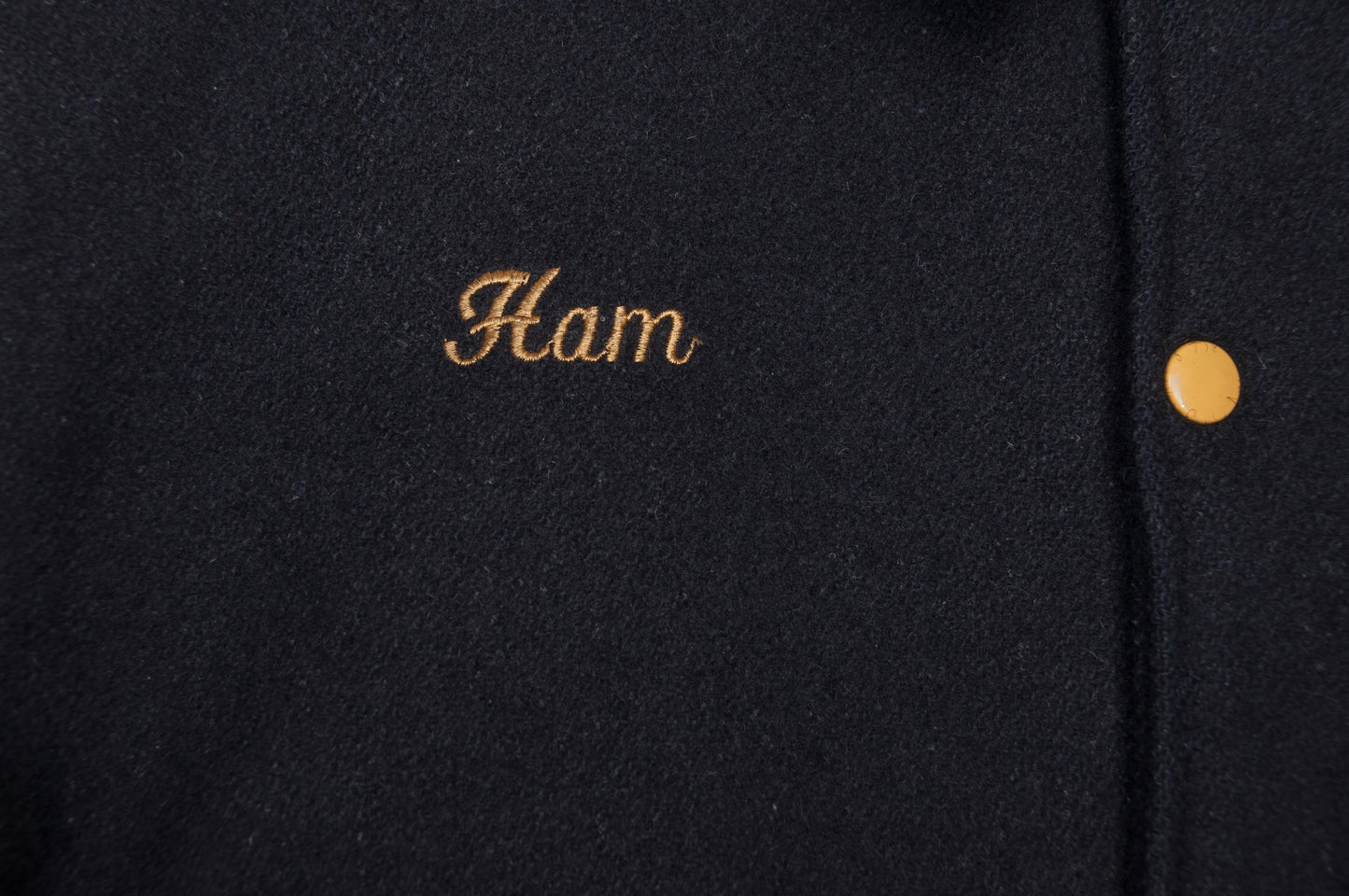 Vintage Ho-Ho-Kus Saddle River varsitytakki 90-luvulta (S)