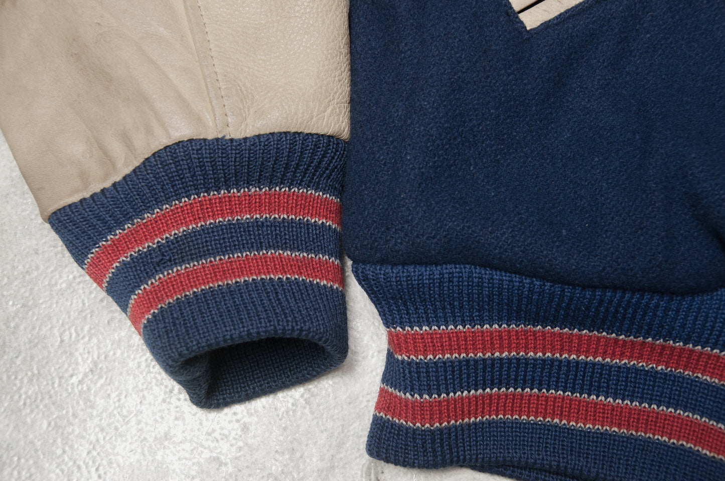 Vintage Lasley Knitting x Valley Conference Co-Champs varsitytakki 60-luvulta (XL)