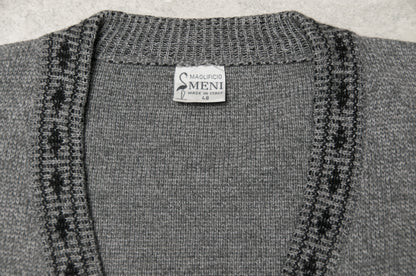 Vintage Maglificio Meni villatakki 90-luvulta (M)