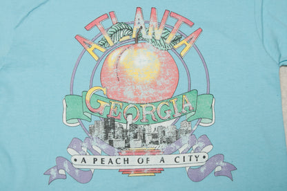 Vintage Atlanta - Peach of a City t-paita 80-luvulta (M)
