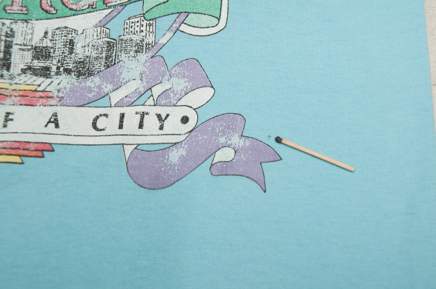 Vintage Atlanta - Peach of a City t-paita 80-luvulta (M)