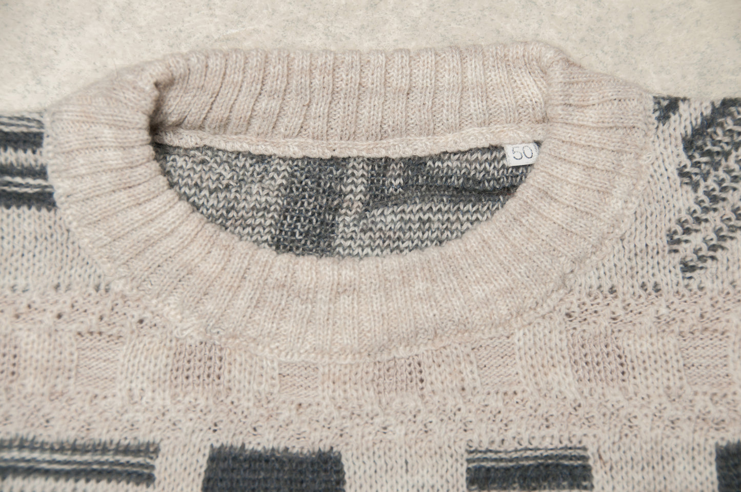 Vintage italialainen villaneule 80-luvulta (M)