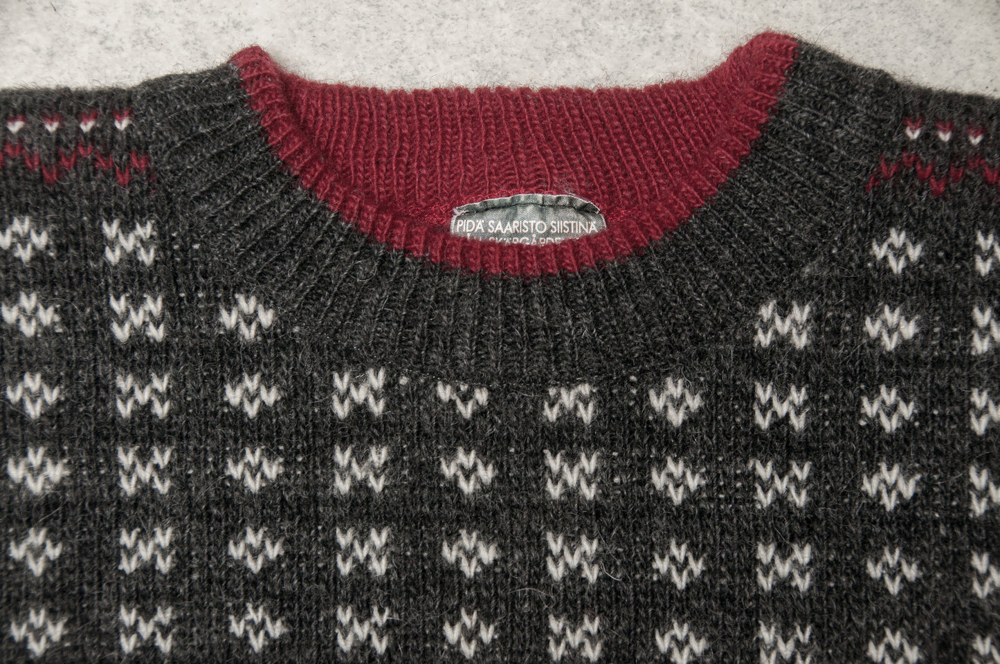 Vintage Pidä saaristo siistinä villapaita 90-luvulta (M)